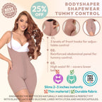 Faja De Compresion Alta Ajustable Media Pierna Figura